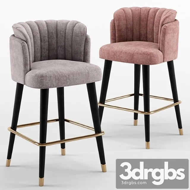 Anita barchair - ottiu 2 3D Model Free