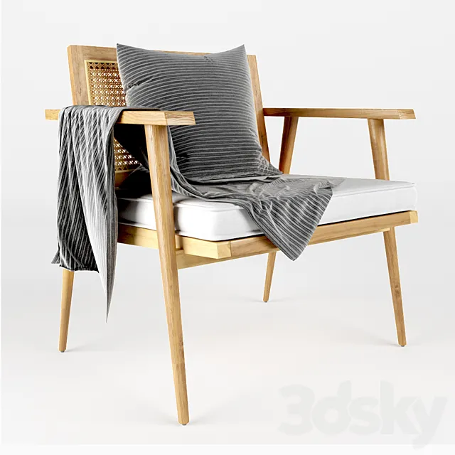 Anja Occasional Chair 3DModel
