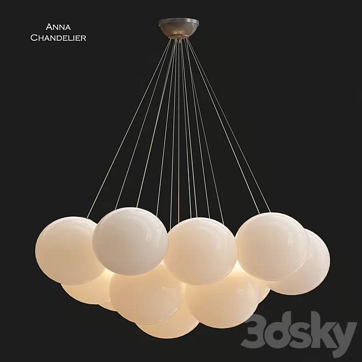 Anna chandelier 3D Model
