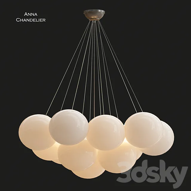 Anna chandelier 3DModel