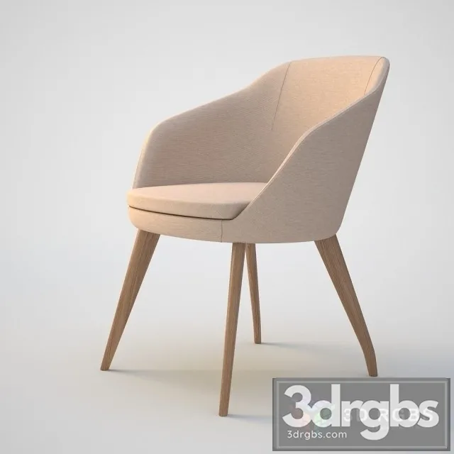 Annette Armchair 3D Model Free