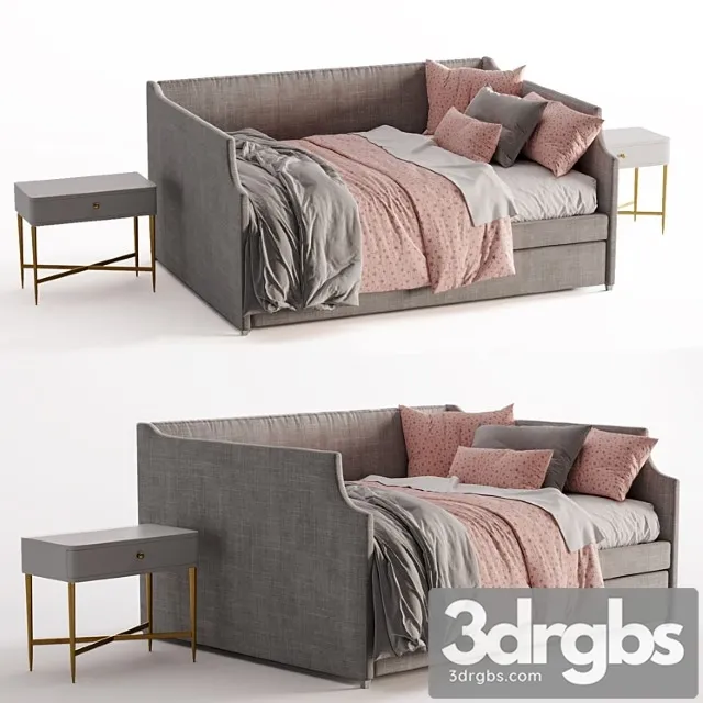 Annika Daybed 3D Model Free