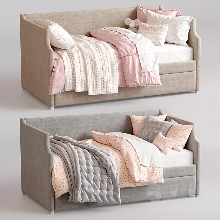 ANNIKA DAYBED Restoration Hardware 3D Model