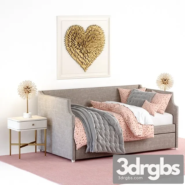 Annika upholstered daybed with trundle restoration hardware 2 Free Download