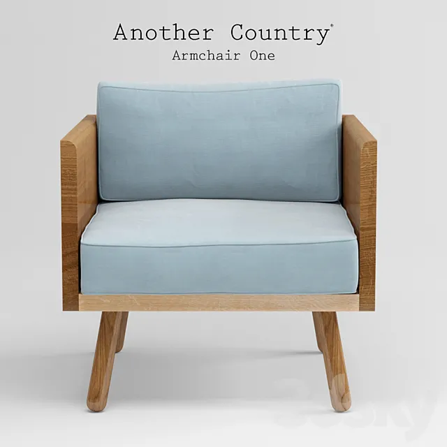 Another Country armchair-one 3D Model