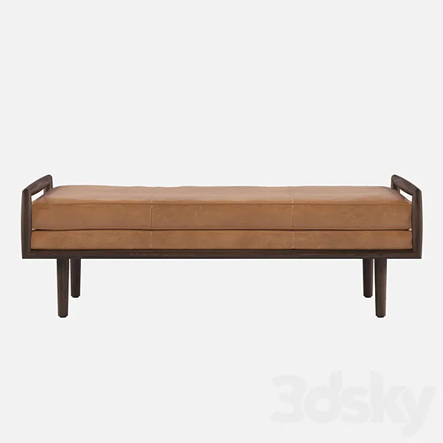 Ansa Charme Tan Bench 3DModel