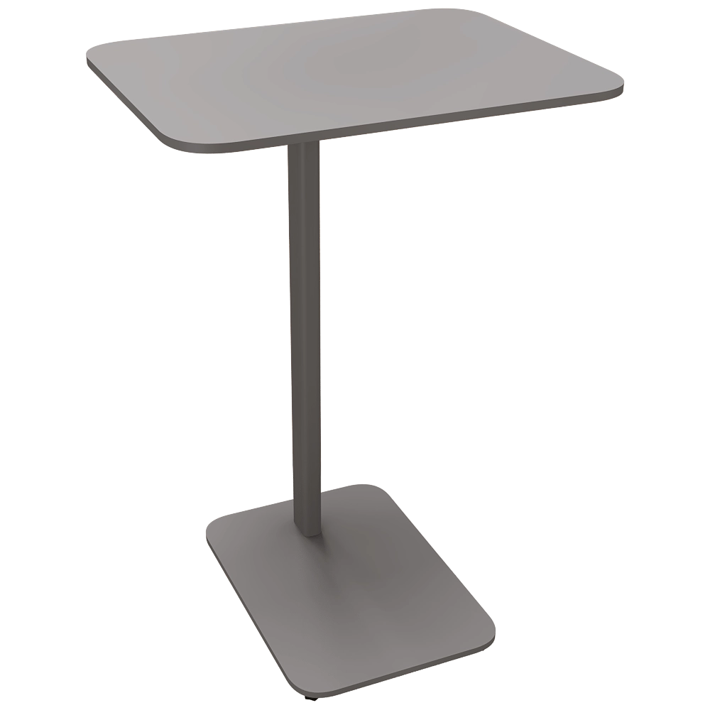 Ansen  - Bedside table MONO rectangular 2 3D Model