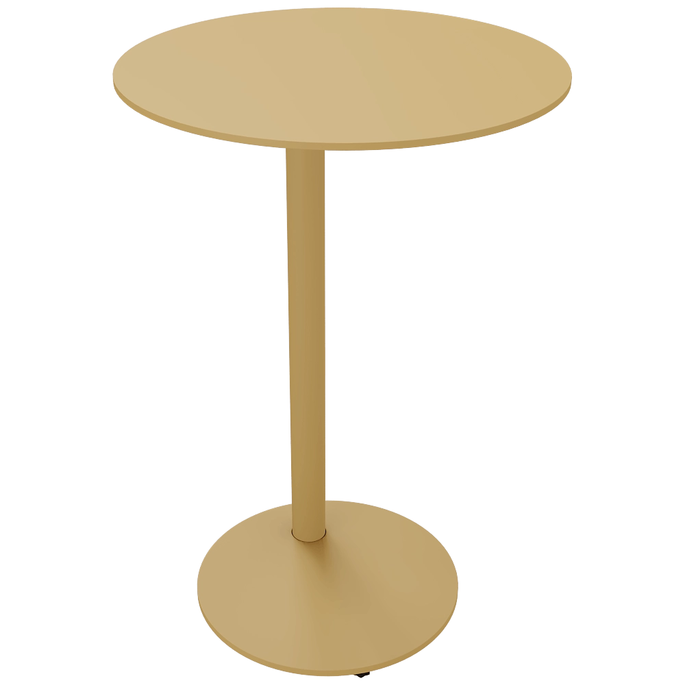 Ansen  - Bedside table MONO round 3D Model