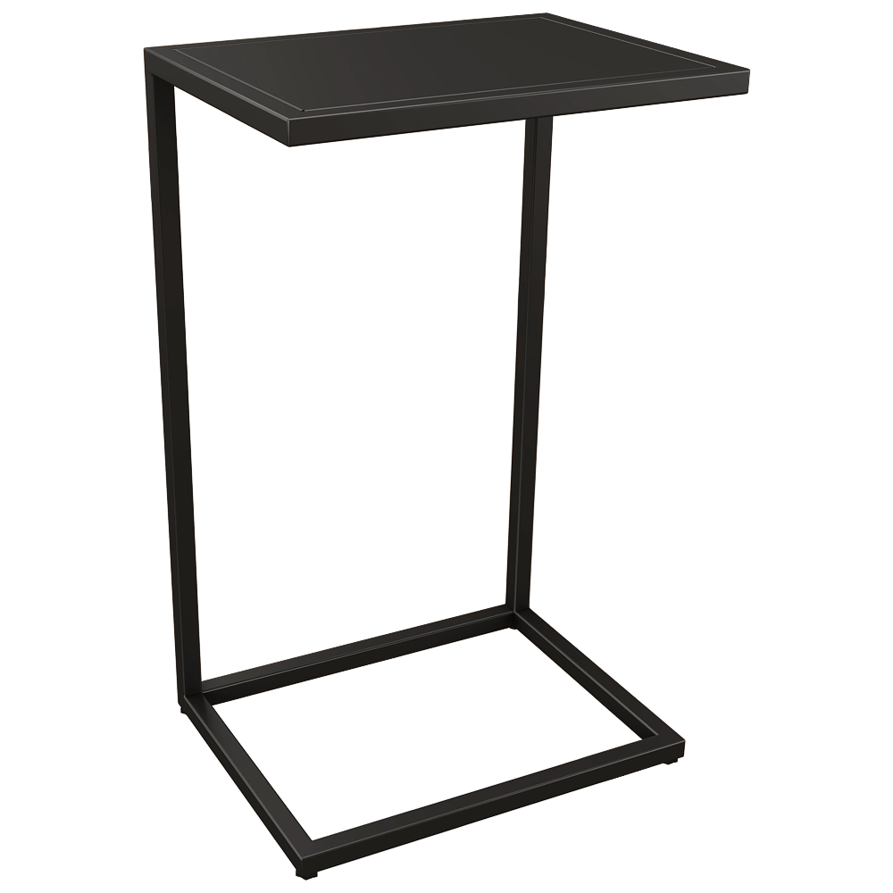 Ansen  - Bedside table rectangular 3D Model