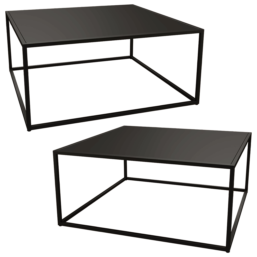 Ansen - Coffee table square 3D Model