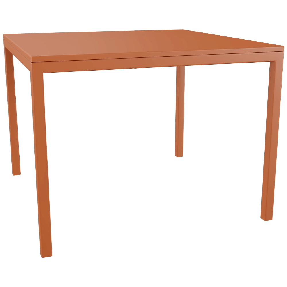 Ansen - Dining table square 3D Model