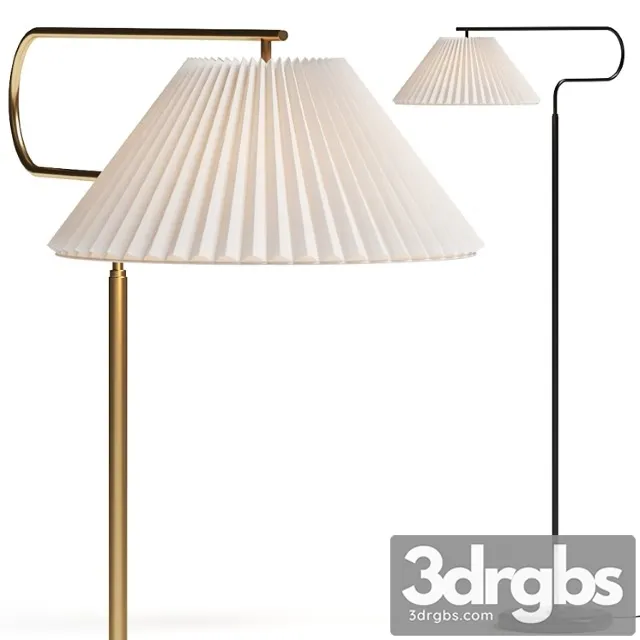 Anthropologie harriet pleated floor lamp 3D Model Free