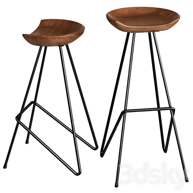 Anthropologie Perch Stool 3D Model