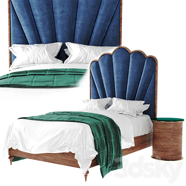 Anthropologie sofia bed 3DModel