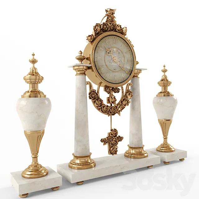 Antique Clock 3DModel