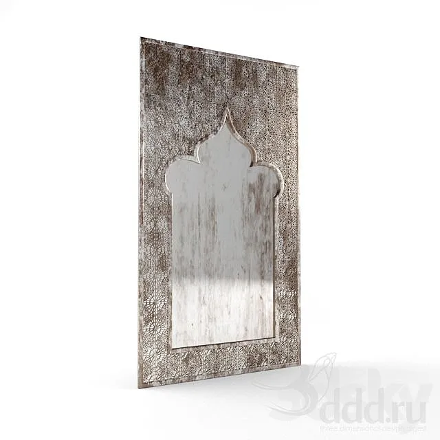 Antique Mirror 3D Model