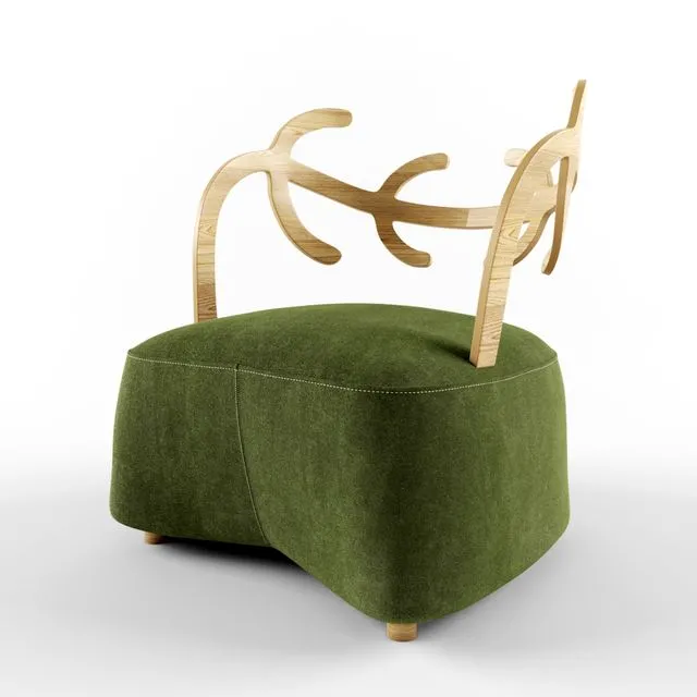 Antler by NENDO for Cappellini 3D Model