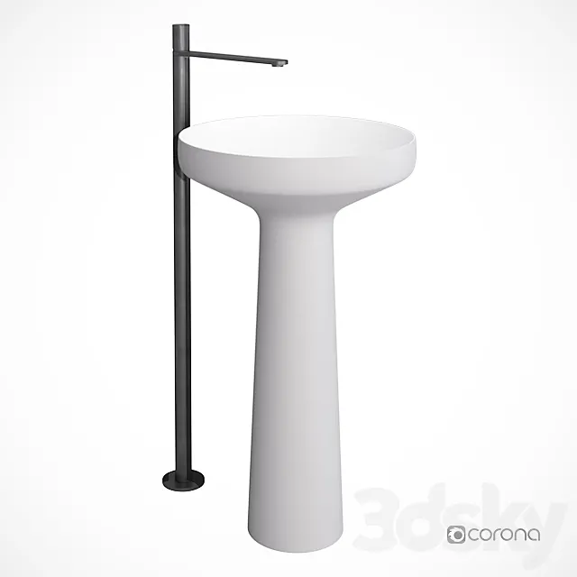 Antonio Lupi Ago 85 Indigo ND 901GR 3D Model