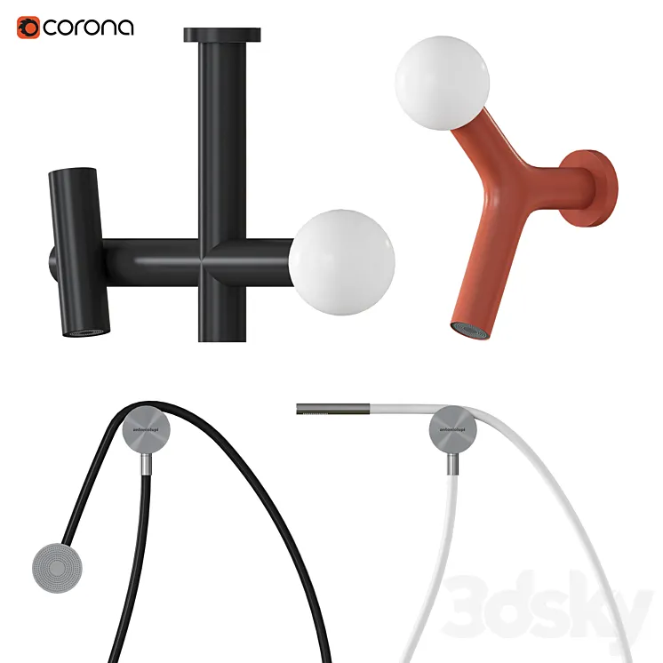 ANTONIO LUPI APOLLO | Shower head 3D Model Free