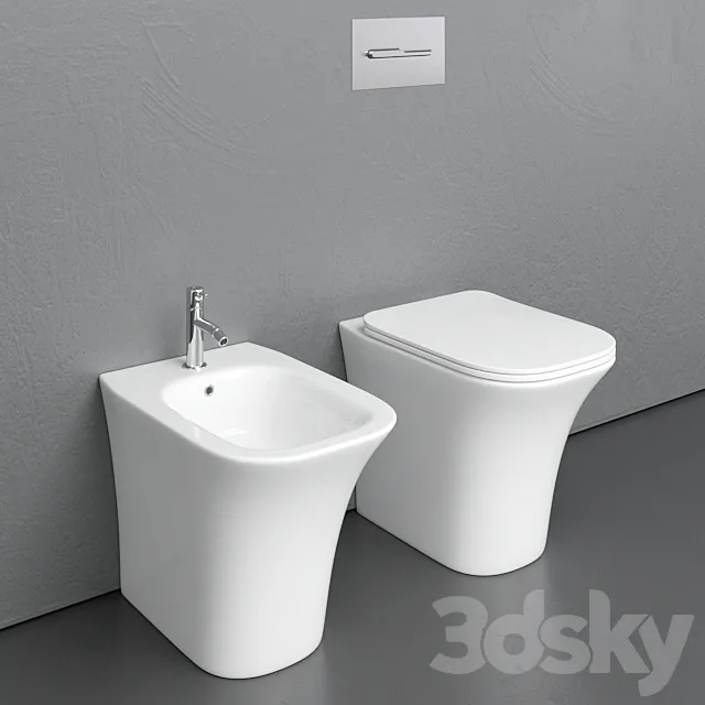 Antonio Lupi Cabo 21 Cabo 22 WC 3D Model