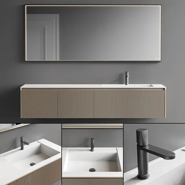 Antonio Lupi Design Binario 03 Vanity Unit Set 7 3D Model
