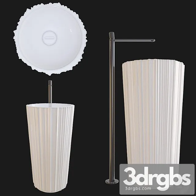 Antonio Lupi Design Plisse Sink 3D Model Free