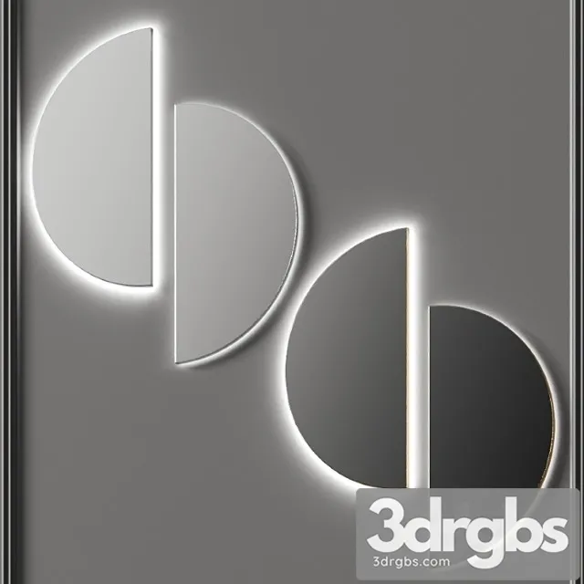 Antonio lupi design spicchio mirrors 3D Model Download