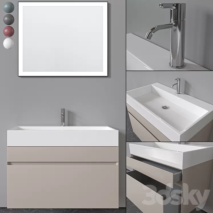 Antonio lupi gesto set 3D Model