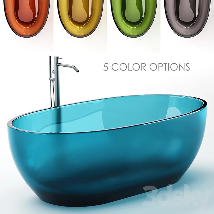 Antonio Lupi Reflex Bath 3D Model Free