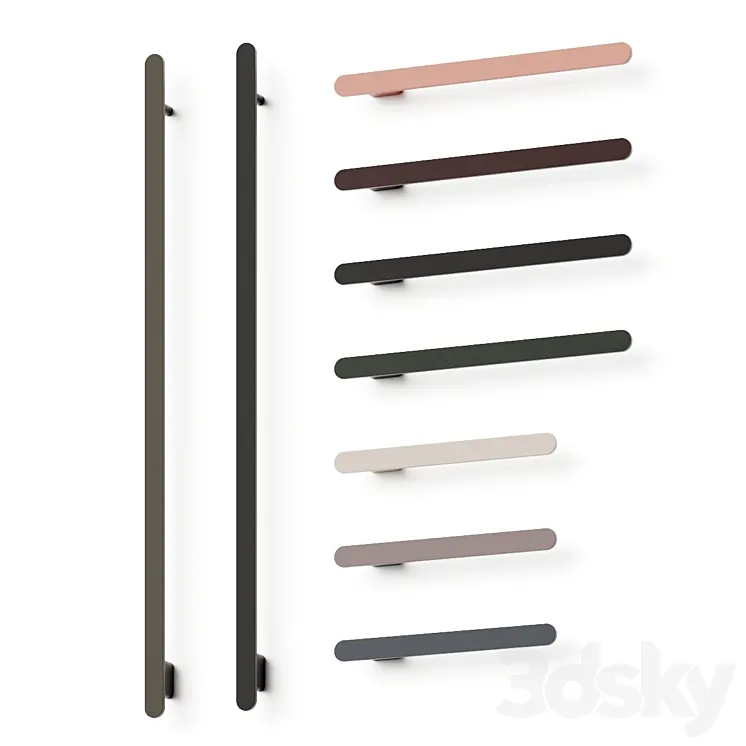 Antonio Lupi Rigo Towel Warmers 3D Model Free