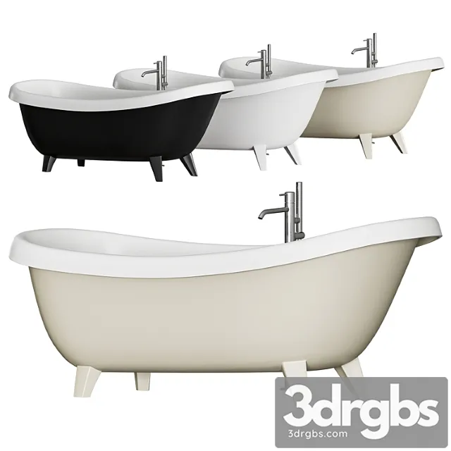 Antonio Lupi Suite Bathtub 2 3D Model Free