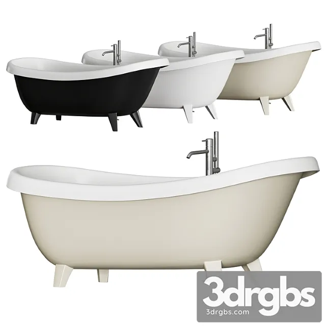 Antonio Lupi Suite Bathtub 3D Model Free