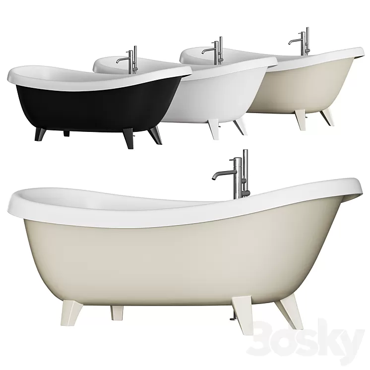 Antonio Lupi Suite Bathtub 3D Model