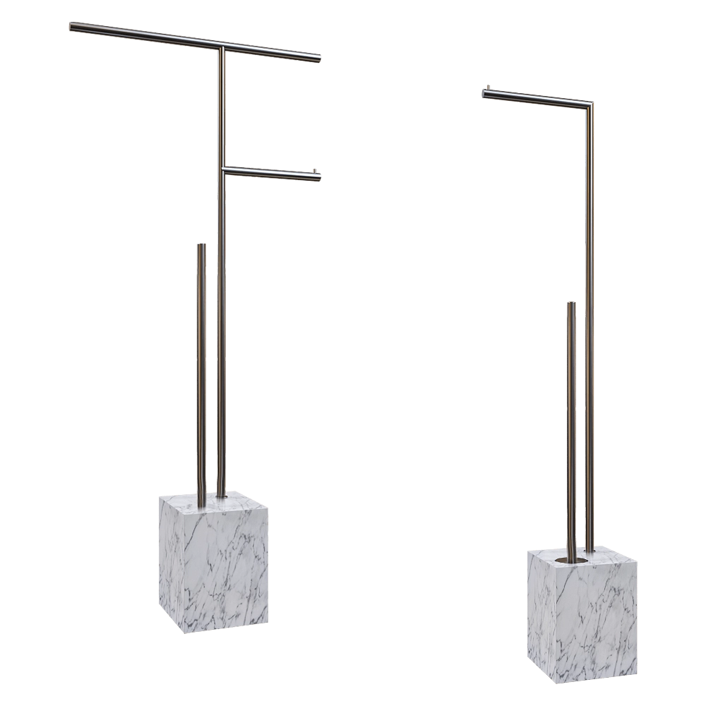 Antoniolupi - Towel and paper holder Biviocombi 3D Model