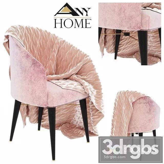 Any Home Chair Y003 3D Model Free