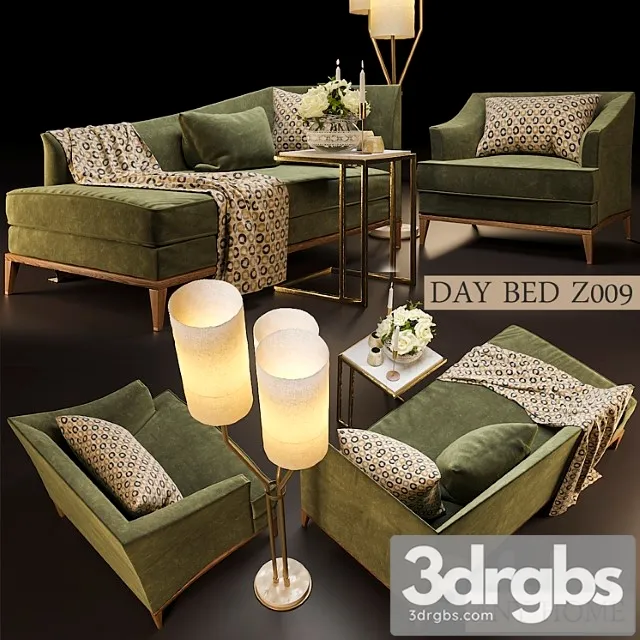 Any home furniture set 2 3D Model Free