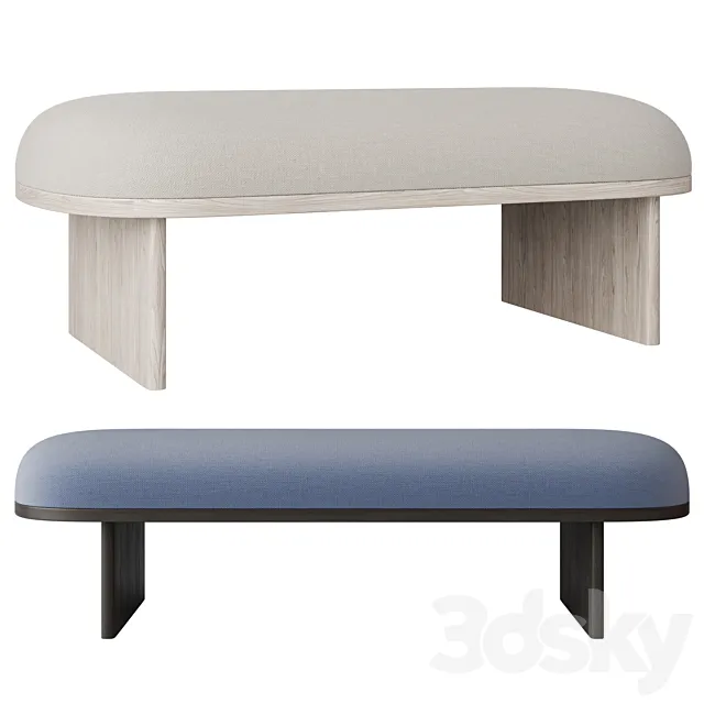 Anza pouffe 3D Model