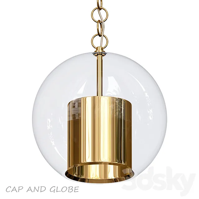 ?ap and Globe 3DModel