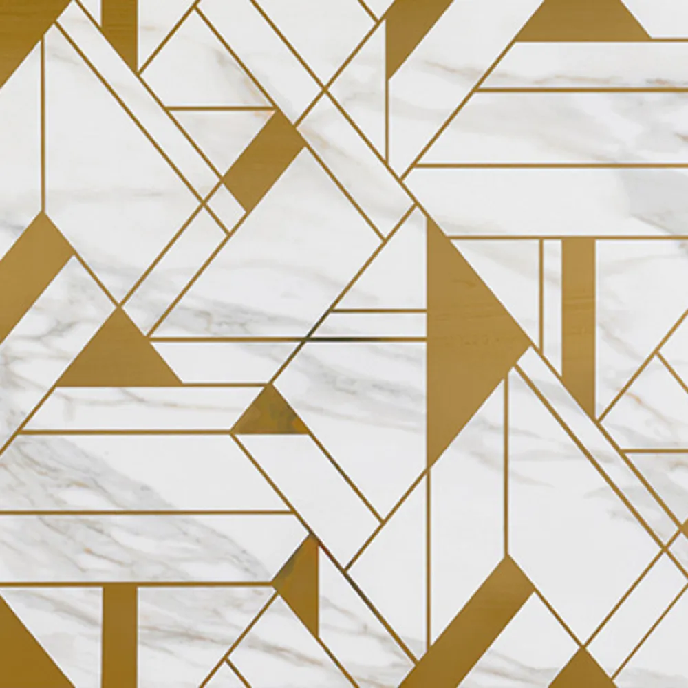 Apavisa  - Gold Geometry Glossy Borghini 3D Model