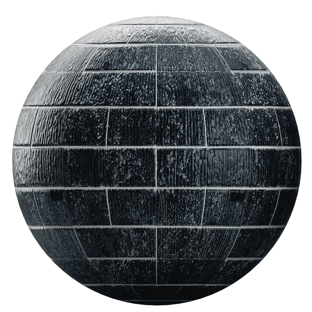 Ape Grupo - Tile Quriky Prussian Blue 3D Model