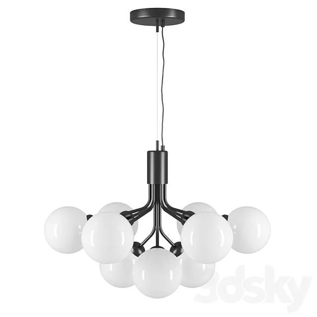 Apiales 9 ceiling lamp 3DModel