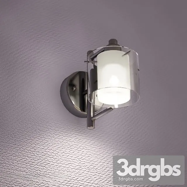 Aplique De Pared Moderno Carole Chrome 3D Model Free