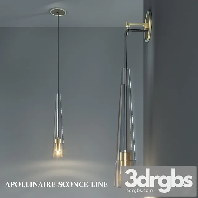Apollinaire Sconce 3D Model Free