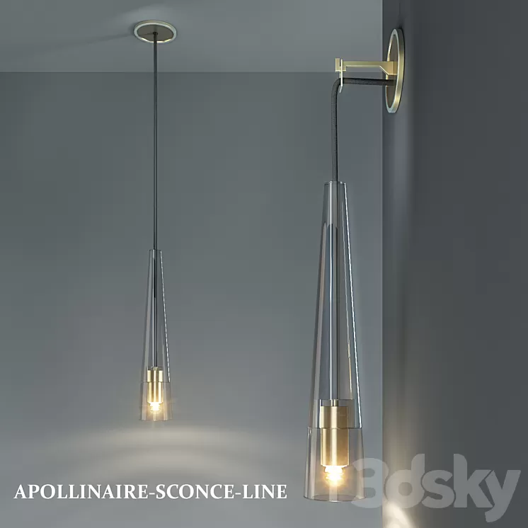 APOLLINAIRE sCONCE 3D Model
