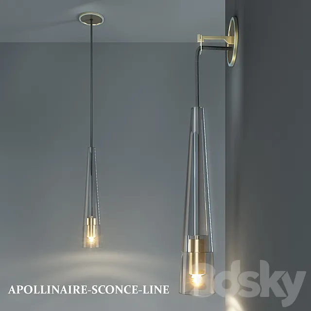 APOLLINAIRE sCONCE 3DModel
