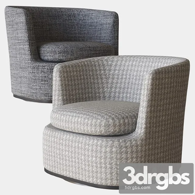 Apollo armchair b & b italia 3D Model Free