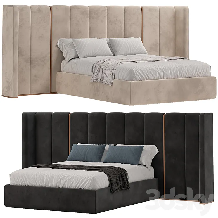 Apollo Bed by Porada 3D Model Free