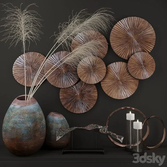 Apollo Decor and Uttermost Accessories 3D Model
