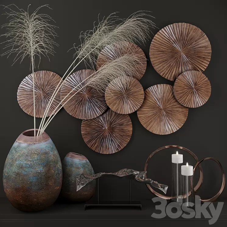 Apollo Decor and Uttermost Accessories 3D Model