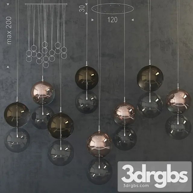 Apollo lamp-cattelanitalia 3D Model Free